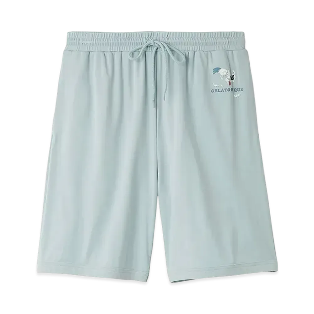 GELATO PIQUE Homme x KOUSUKE SHIMIZU One Point Shorts "Blue"