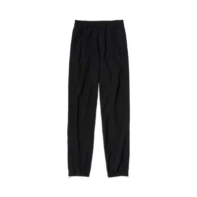 AURALEE High Count Wool Poplin Pants "Black"