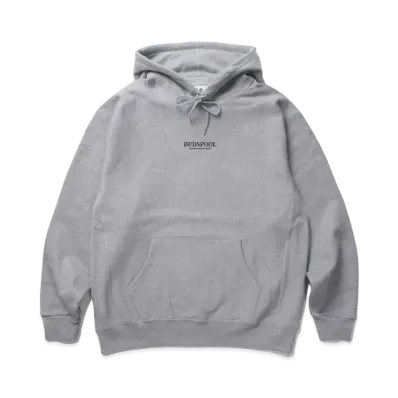 APHRODITEGANG SMOKE WEED ONLY HEAVY WEIGHT HOODED SWEAT SHIRT "Grey"
