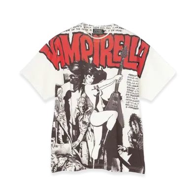 HYSTERIC GLAMOUR Vampirella/Flying V T-Shirt "White"