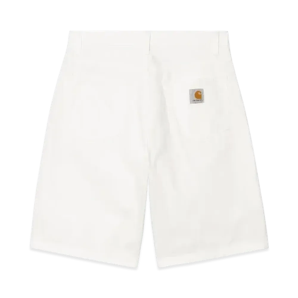 Carhartt WIP Landon Short "Off White(Rinsed)"