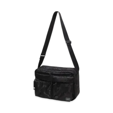A BATHING APE x PORTER STAND Bape X Porter Stand Sling Bag W Zip(L) "Black"