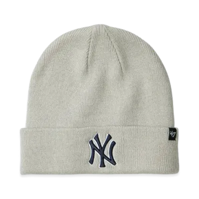 47 Yankees 'Raised '47 Cuff Knit "GRAY"