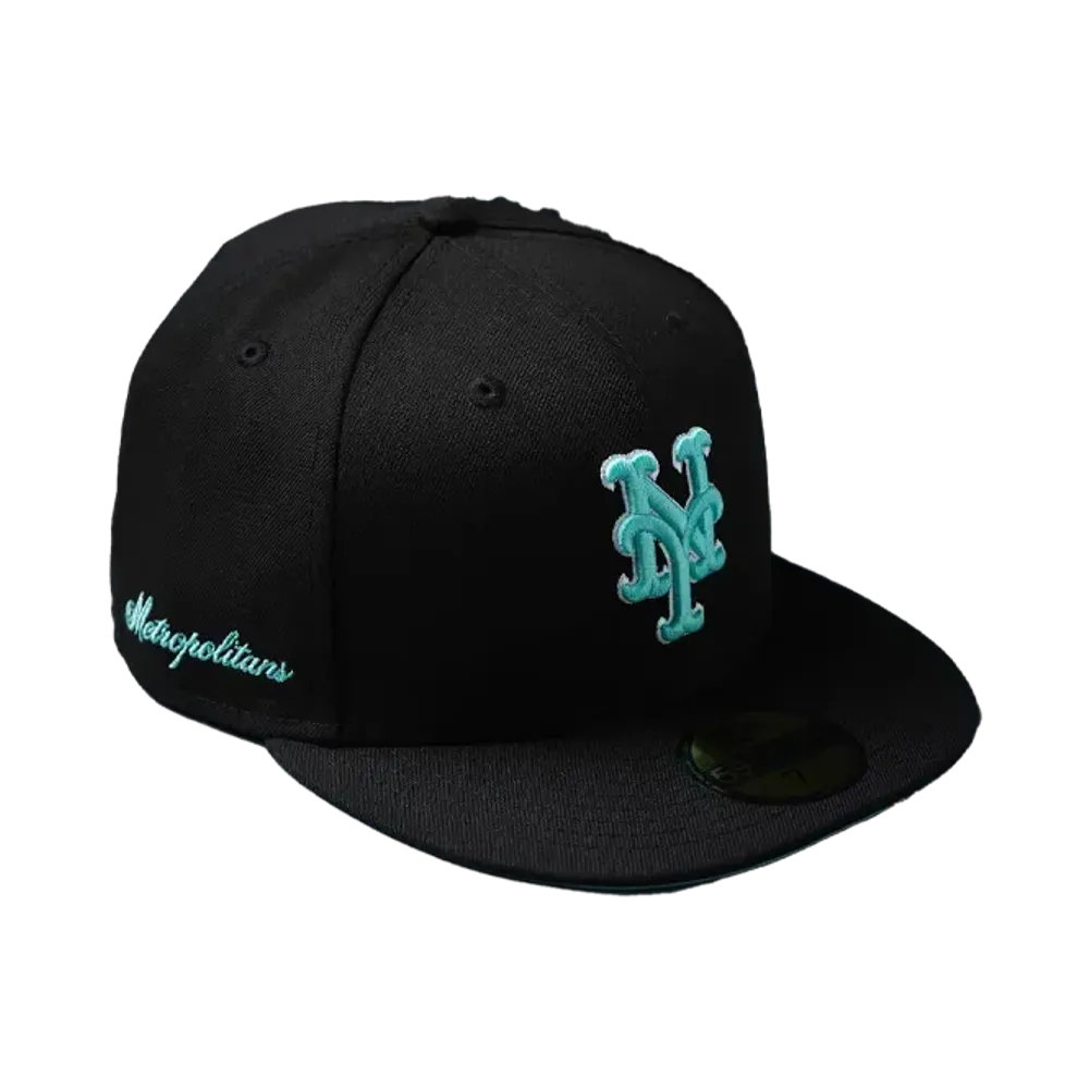 NEW ERA x THE CAP 59Fifty NY Minute Tokyo Exclusive New York Mets "Black"