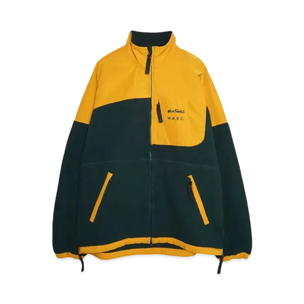 WILD THINGS x White Mountaineering FLEECE JACKET "GREEN"