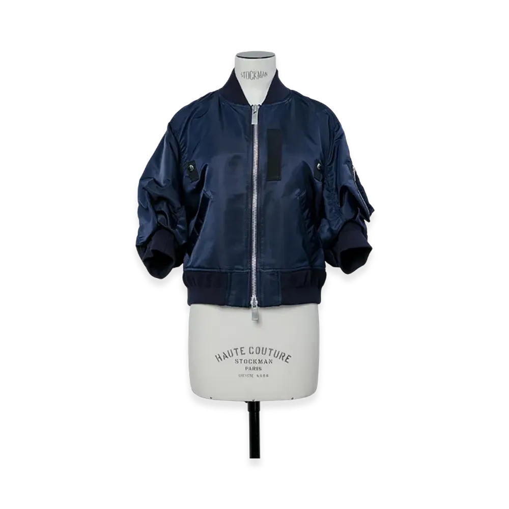 sacai Nylon Twill Blouson "Navy"