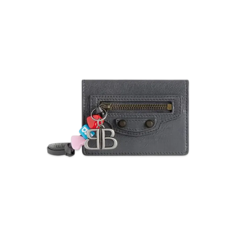 BALENCIAGA Le City Mini Wallet "Volcanic Rock"