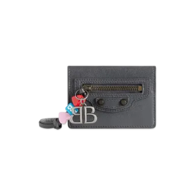 BALENCIAGA Le City Mini Wallet "Volcanic Rock"