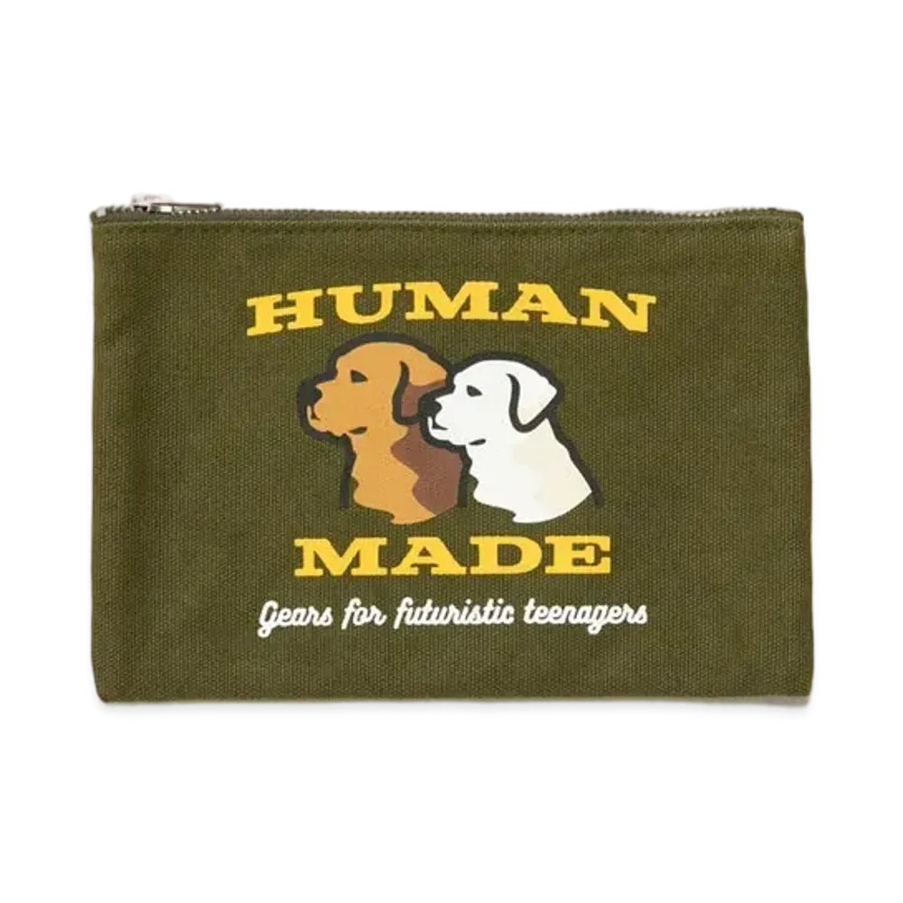 HUMAN MADE Bank Pouch "Olive Drab"