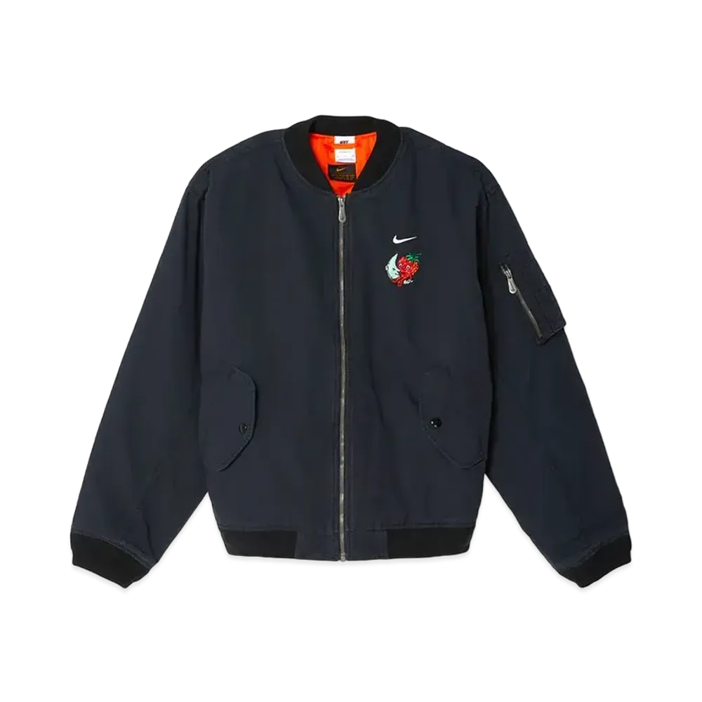 Nike x KAWS x Sky High Farm Workwear Bomber Jacket "Black"