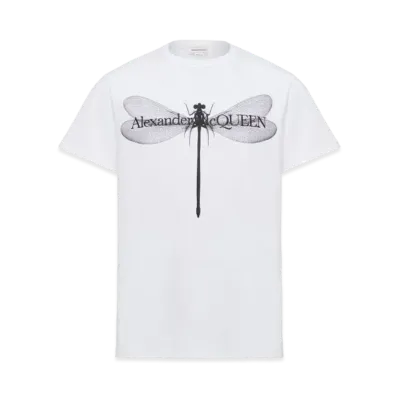 Alexander McQUEEN Dragonfly Tee "White"