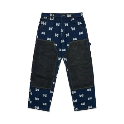 PALACE x NEEDLES Double Knee Pant "Indigo"