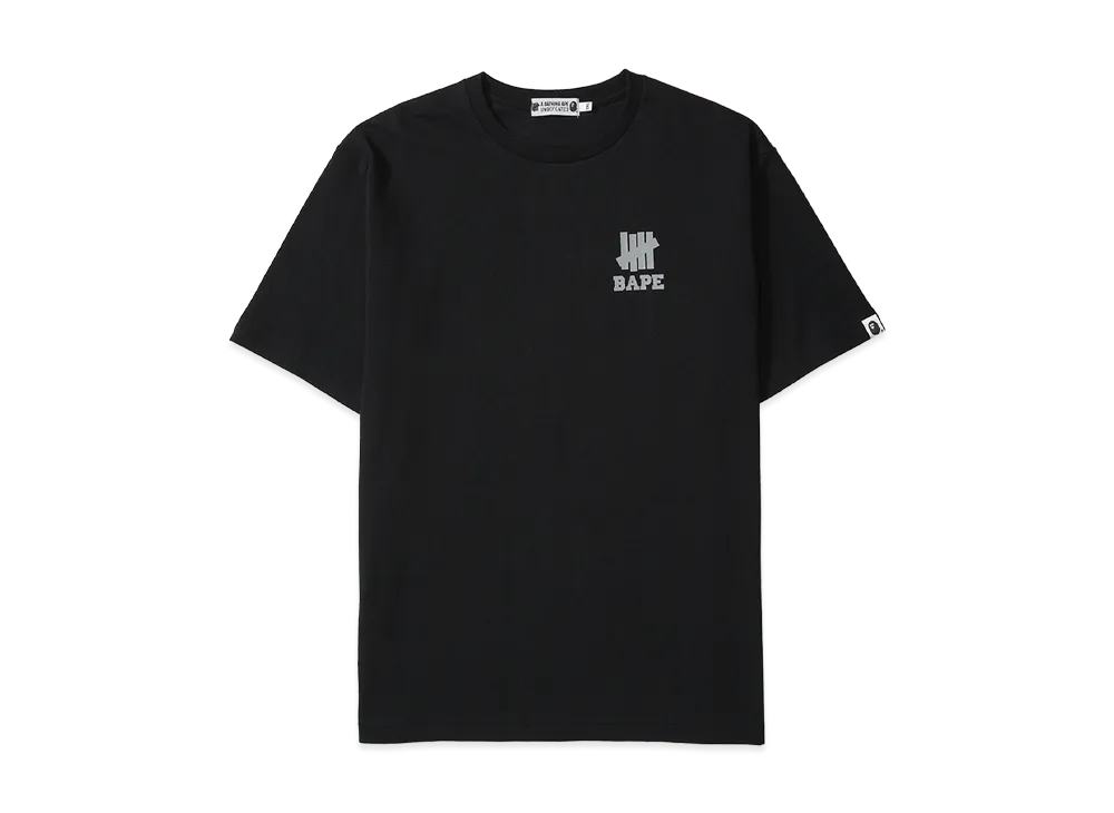 A BATHING APE / Undefeated Ape Head Tee "Black"