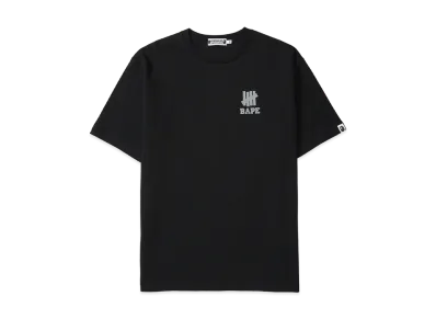 A BATHING APE / Undefeated Ape Head Tee "Black"