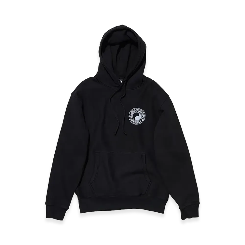 OUR LEGACY Work Shop x Stussy OL Buana Pig. Dyed Hood "Overdyed Black"