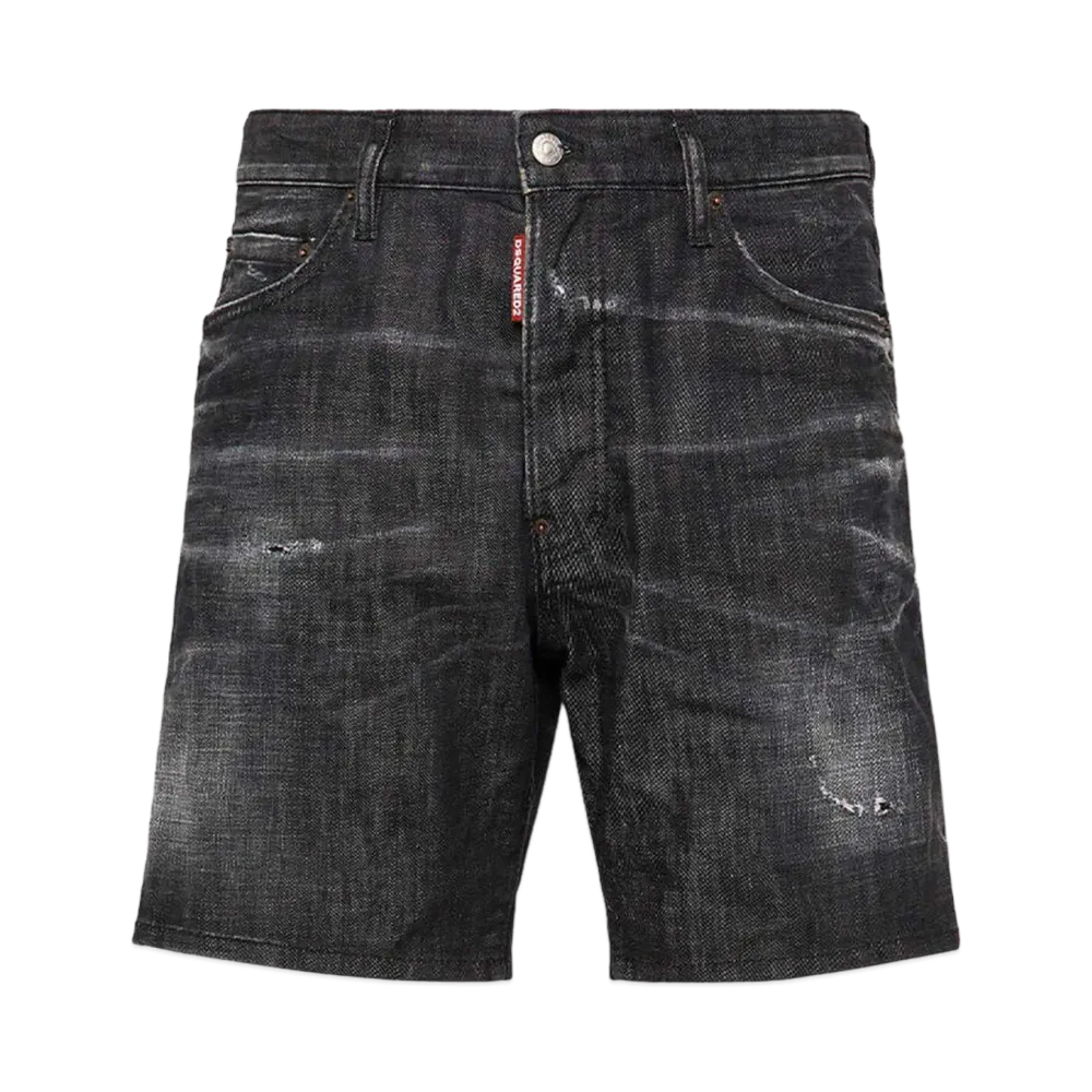 Dsquared2 Easy Dark Wash Marine Short Jeans "Black"