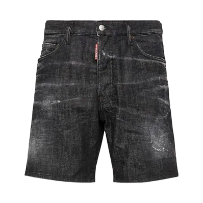 Dsquared2 Easy Dark Wash Marine Short Jeans "Black"