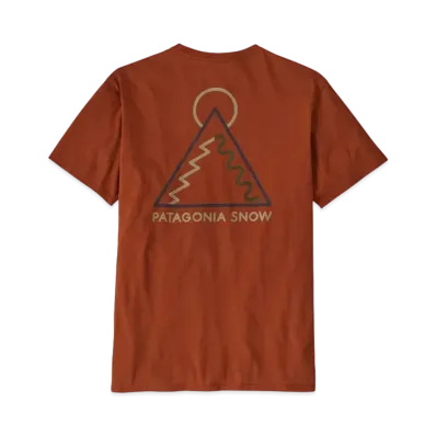 Patagonia Men's Dawn Tracks Organic Tee "Red"