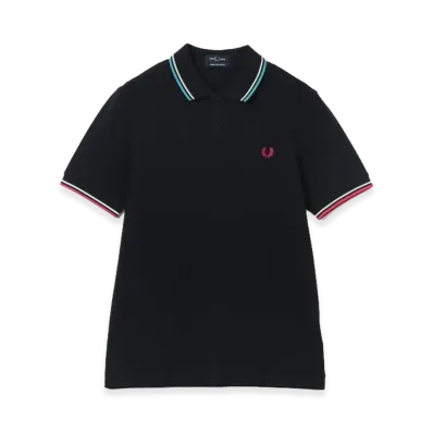 BEAMS x FRED PERRY Exclusive M3600 Tipped Polo Shirt "Navy"