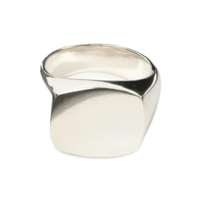 BEAMS Square Ring Silver925 "Silver"