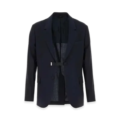 FENDI Wool Blazer "Navy Blue"