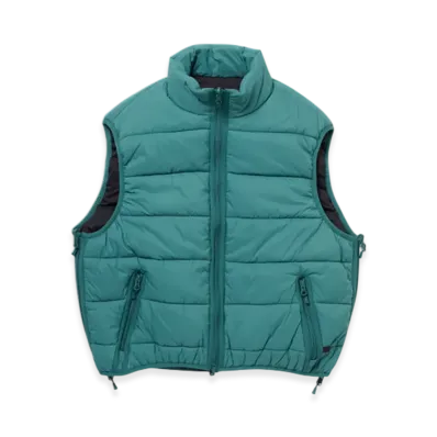 DAIWA PIER39 W'S Tech Reversible Climbers Puff Vest "Emerald Green x Black"