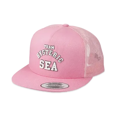WIND AND SEA x HYSTERIC GLAMOUR Mesh Cap "Pink"