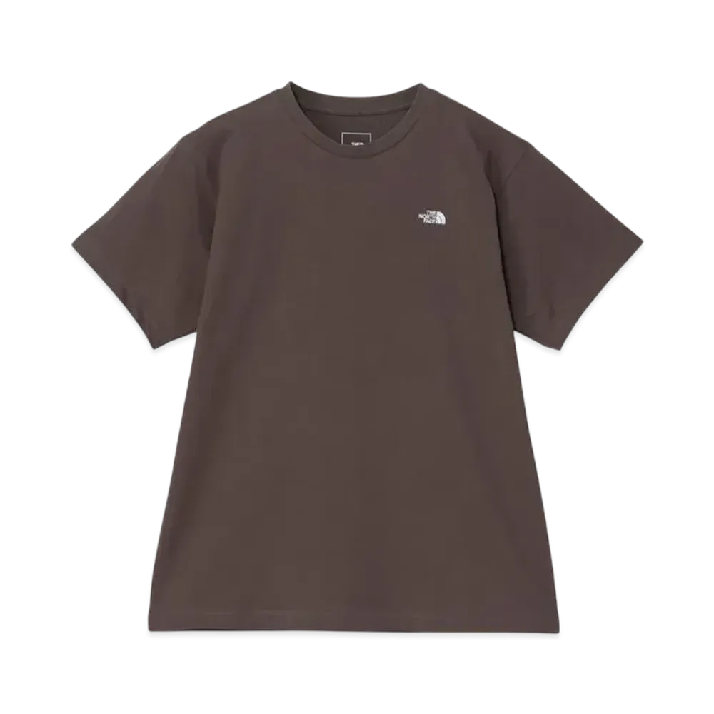 The North Face Short Sleeve Flash Dry Nuptse Cotton Tee "Smoky Brown"