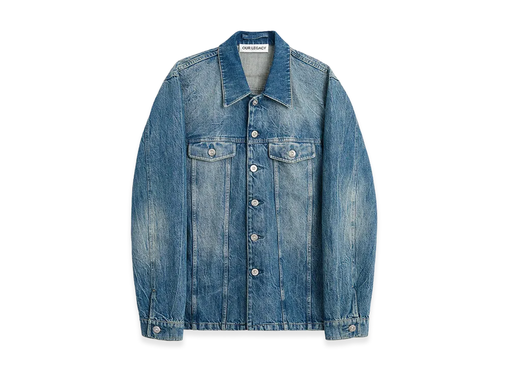 OUR LEGACY Shackle Jacket "River Blue Wash"