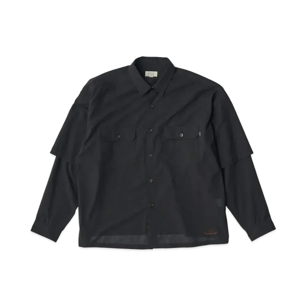 SEDAN ALL-PURPOSE Convertible Work Shirt "Black"