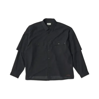 SEDAN ALL-PURPOSE Convertible Work Shirt "Black"