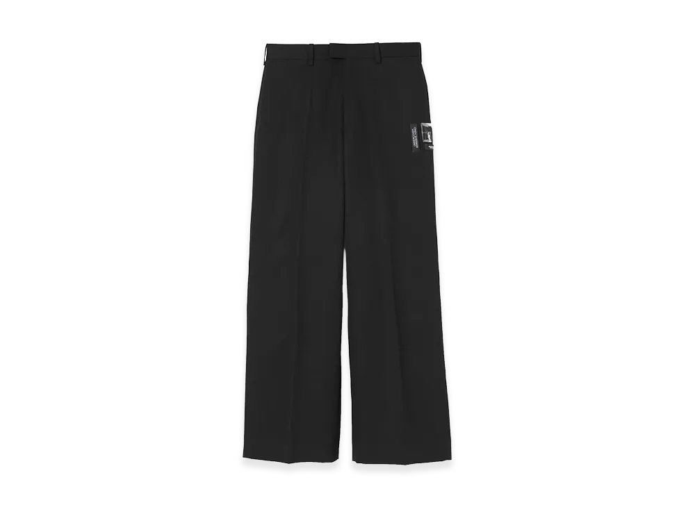 UNDERCOVER x Cindy Sherman Wool Wide Slacks "Black"