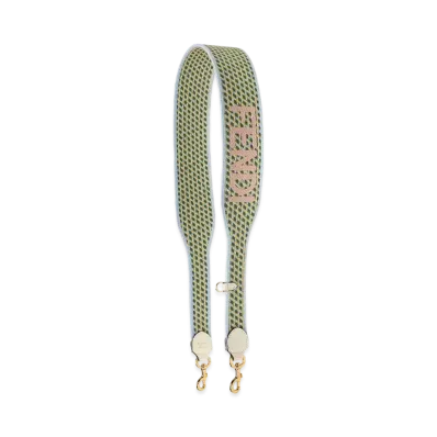 FENDI Strap You Ribbon Shoulder Strap "Green"
