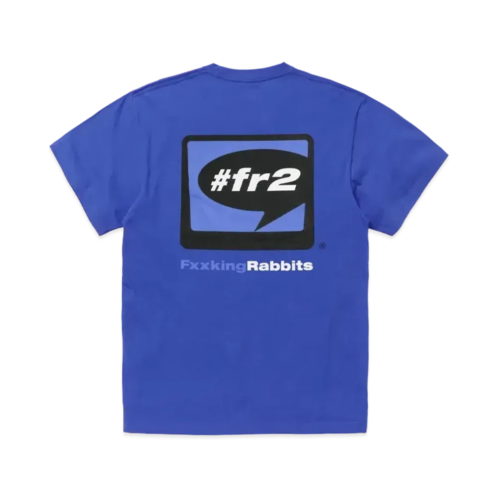 FR2 Player Logo Embroidery T-shirt "Blue"