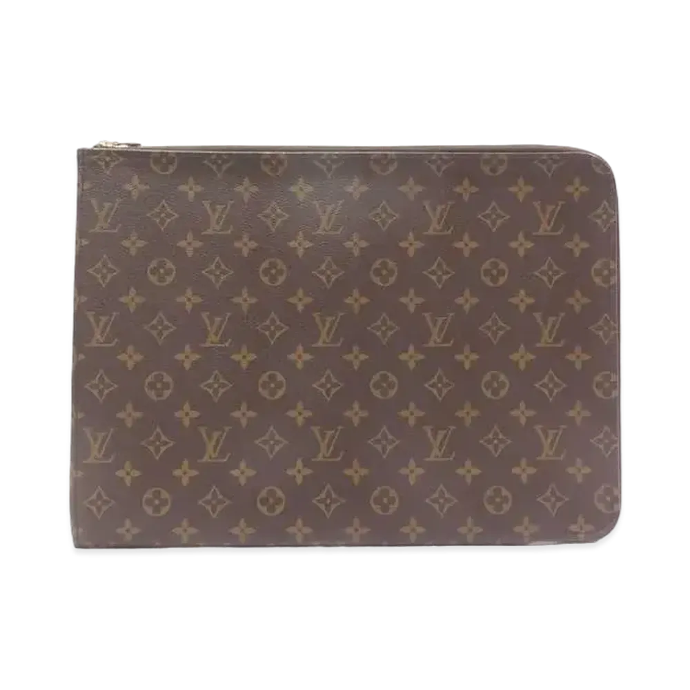Louis Vuitton Monogram Poche Documents Clutch Bag