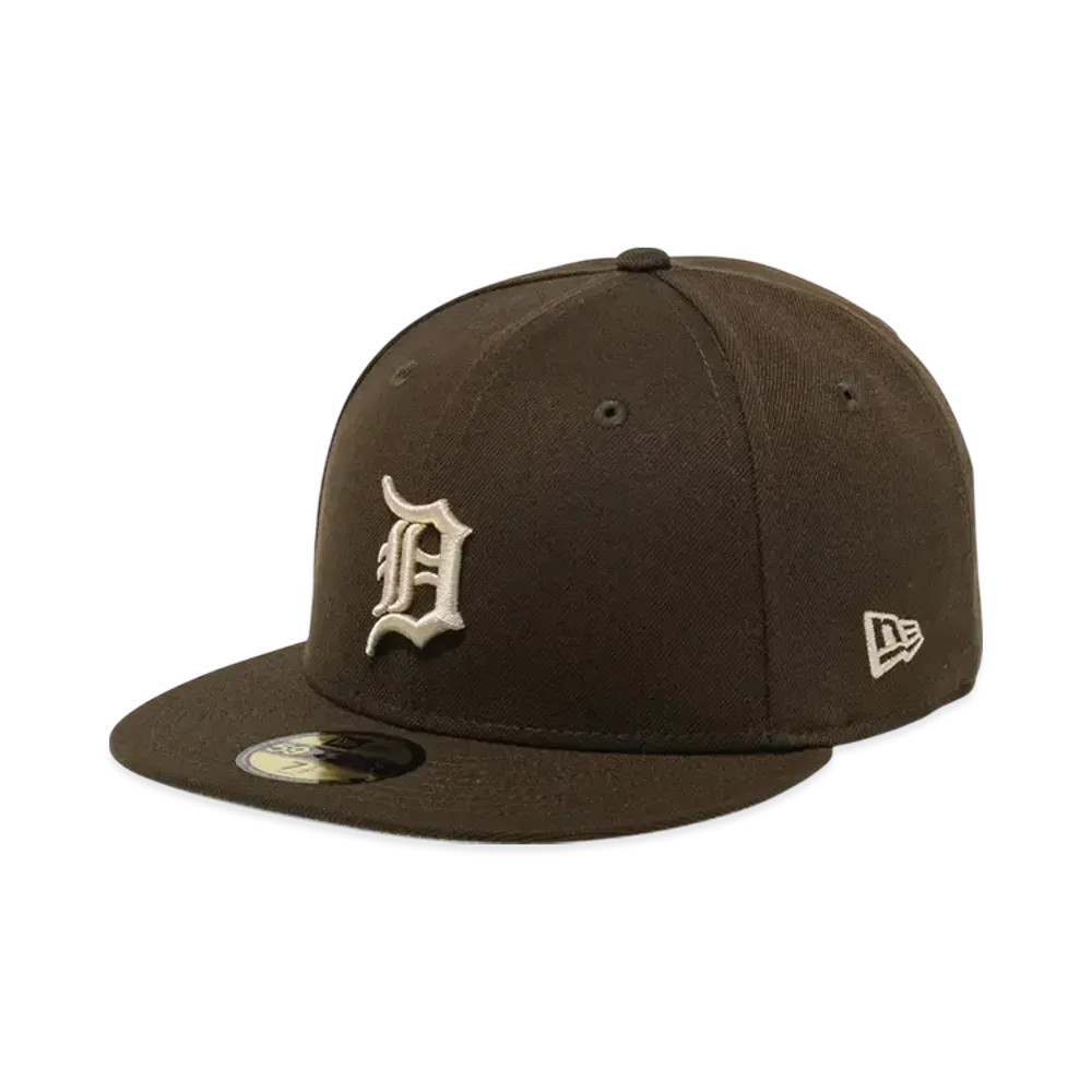 NEW ERA 59Fifty Color Variation Detroit Tigers "Walnut"