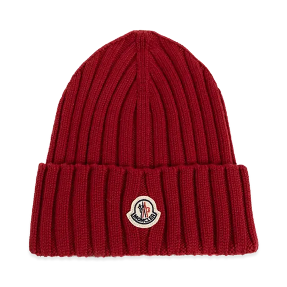 MONCLER Women's Hats "Bordeaux"