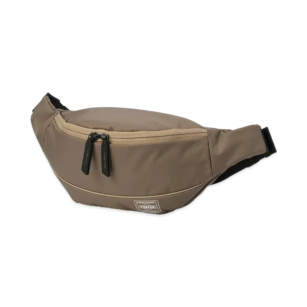PORTER Mousse Waist Bag L "Greige"