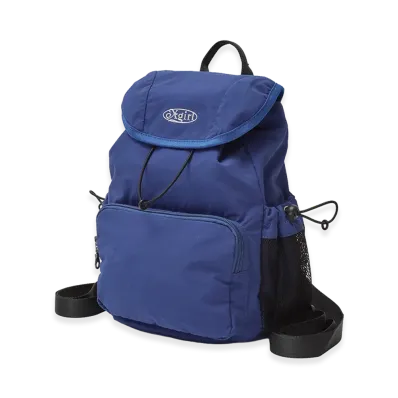X-Girl Women's Lightweight 2Way Mini Daypack "Blue"