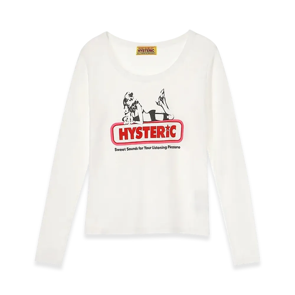 HYSTERIC GLAMOUR Sweet Sounds Chibi T-Shirt "White"