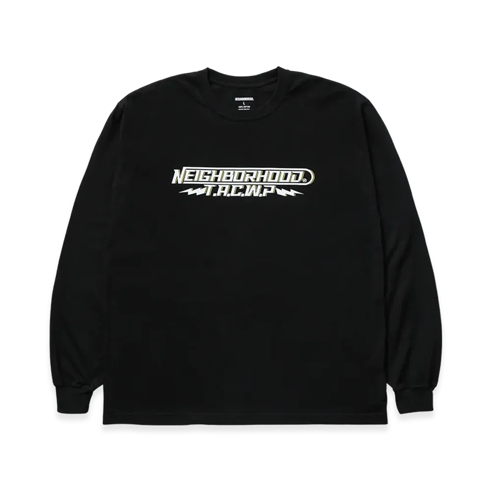 NEIGHBORHOOD NH 252 Spot . Tee LS-4 "Black"