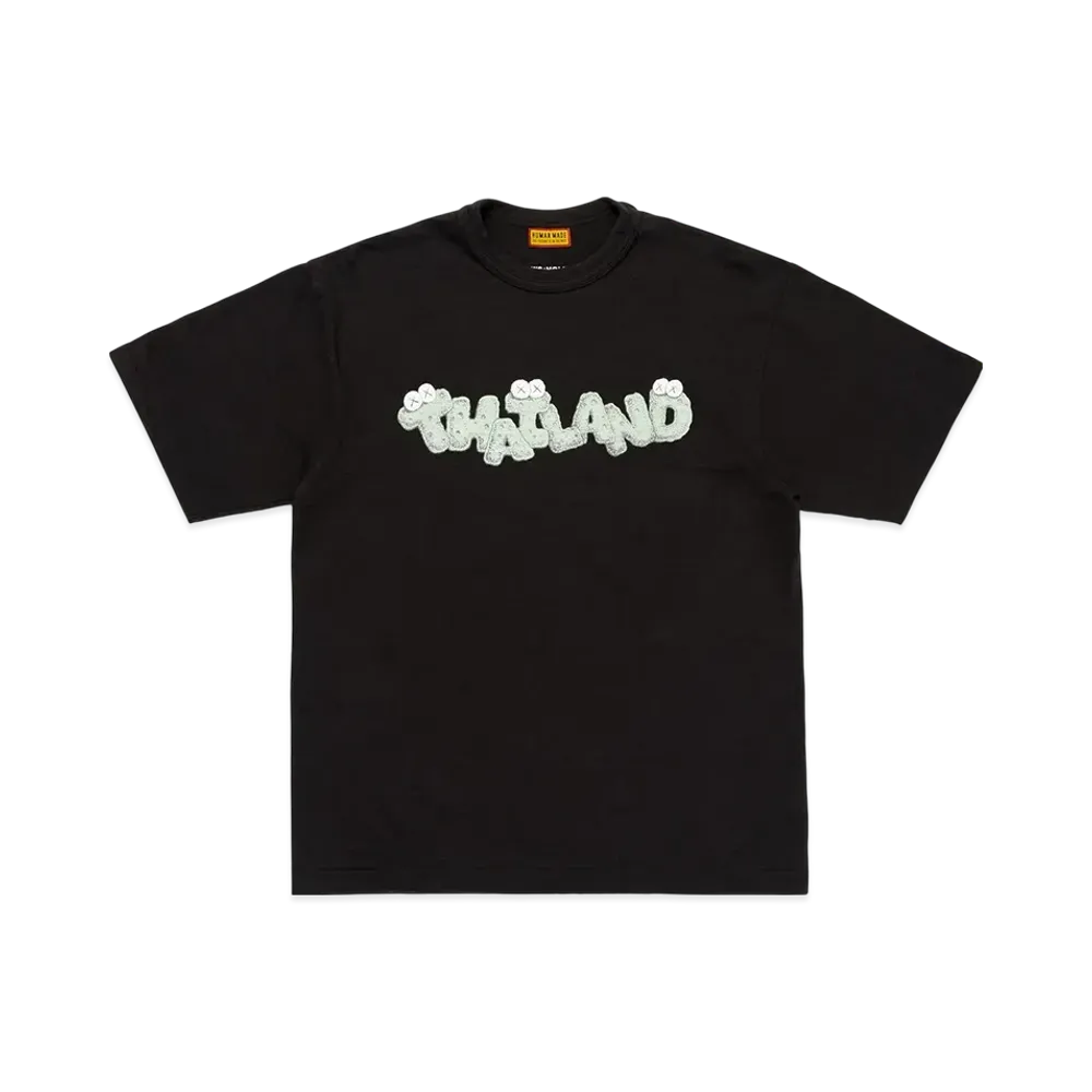 HUMAN MADE x KAWS: HOLIDAY THAILAND T-Shirt "Black"