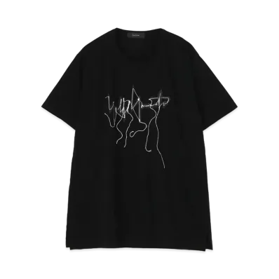 Yohji Yamamoto PLAIN STITCH T-SHIRT YOHJI YAMAMOTO PT "Black"