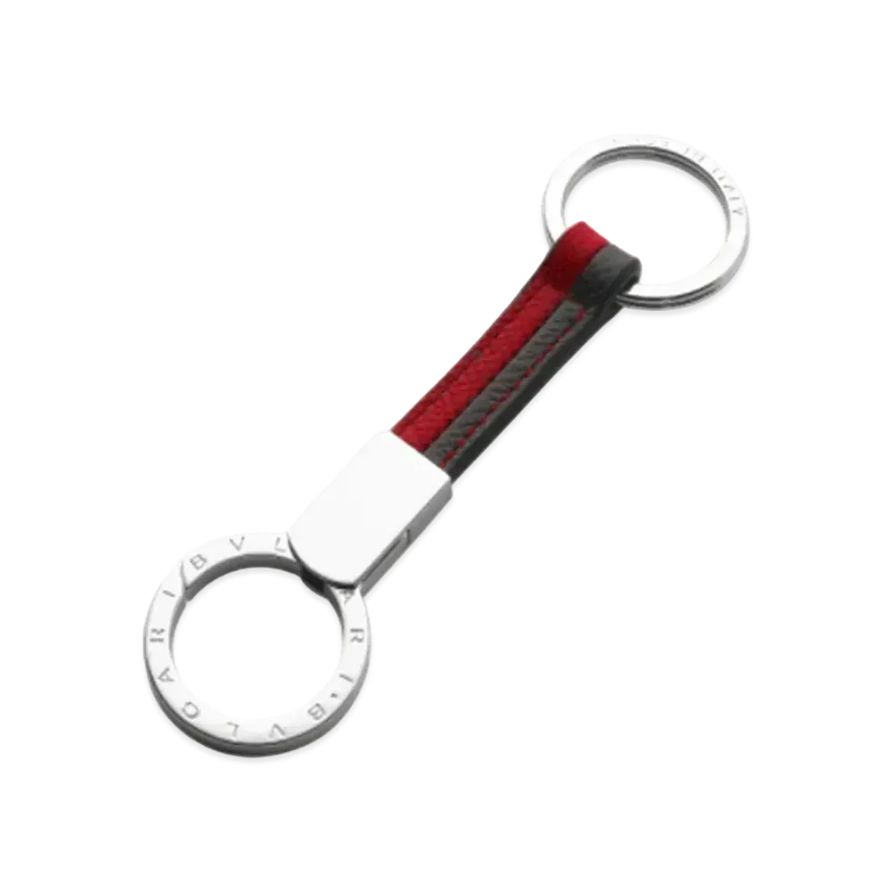 BVLGARI BVLGARI MAN Keyring "Red"