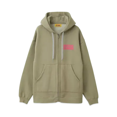 HYSTERIC GLAMOUR Light My Fire Oversized Hoodie "Khaki"
