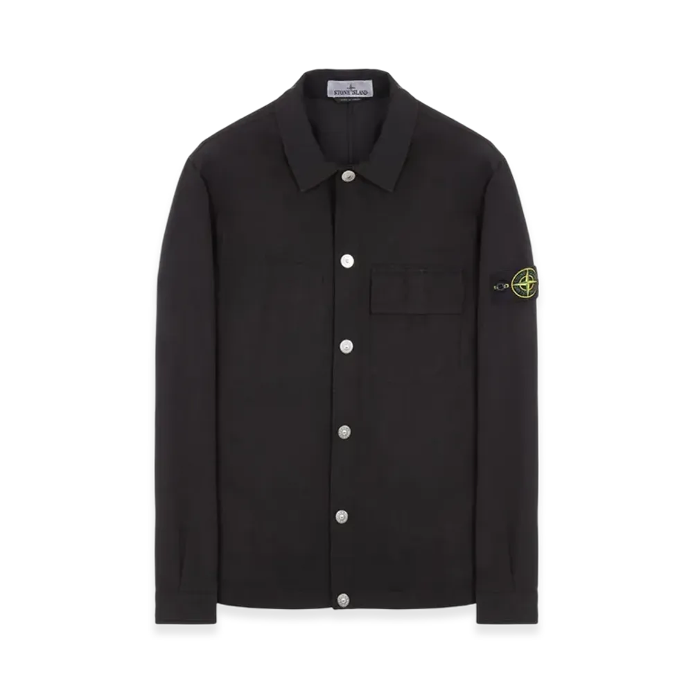 Stone Island 11729 Cupro Cotton Twill-TC Jacket - 23SS "Black"