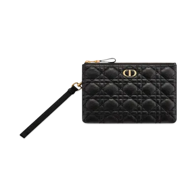 Dior Small Dior Caro Daily Pouch "Black"