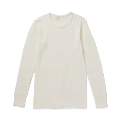 N.HOOLYWOOD Crew Neck Long Sleeve "White"