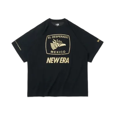 NEW ERA x New Japan Pro Wrestling Short Sleeve Oversized Performance T-Shirt El Desperado "Black"