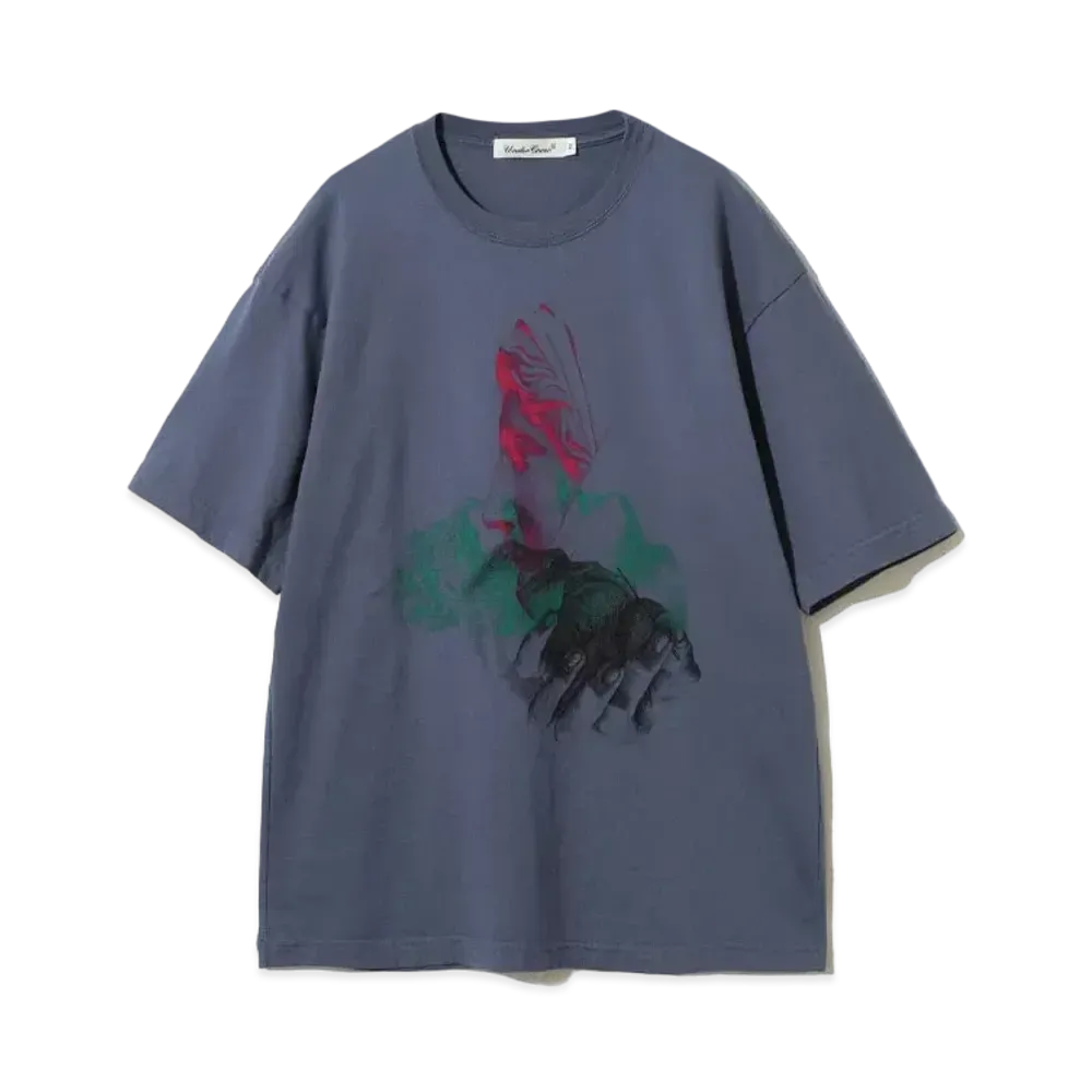 UNDERCOVER Cotton T-Shirt "Blue Purple"